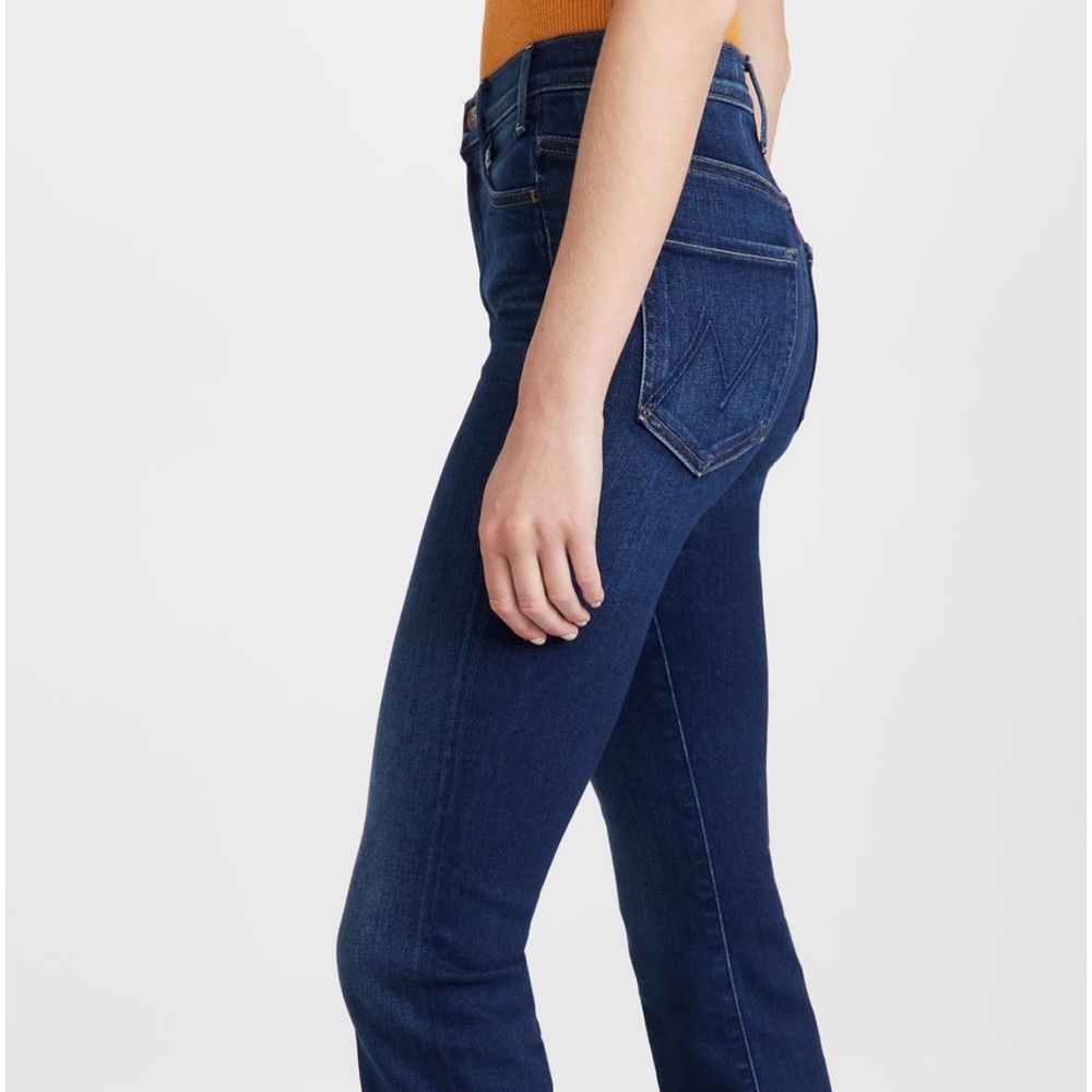 Mother The Hustler Ankle Fray Jeans NWT